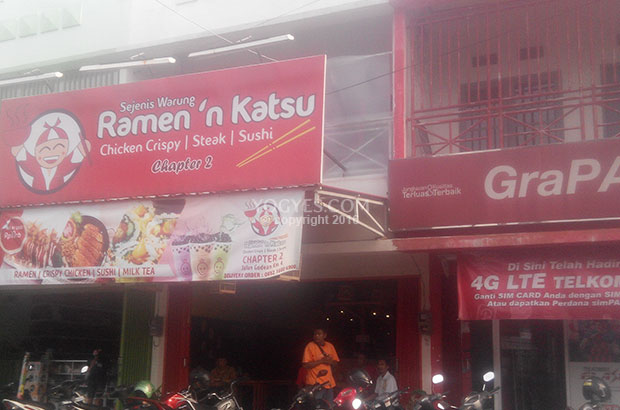 Sejenis Warung Ramen n Katsu, Tempat Makan di Sleman