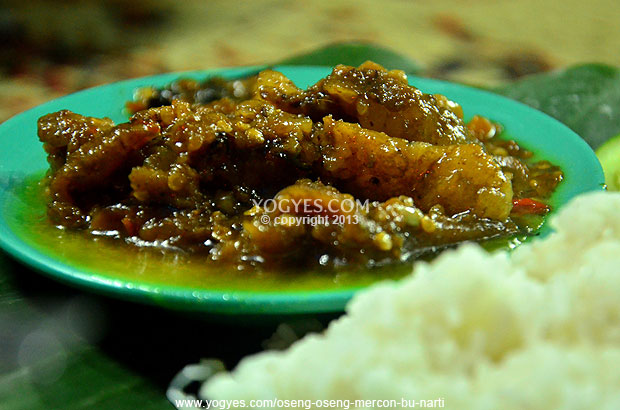 Oseng Oseng Mercon Bu Narti Tempat Makan Di Kota Jogja