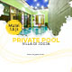 vila dengan private pool